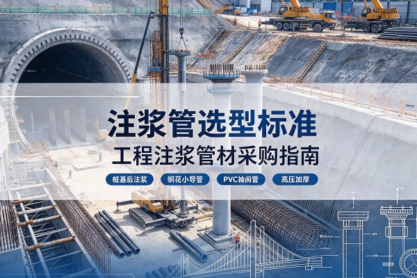 慈溪注浆管选型标准
