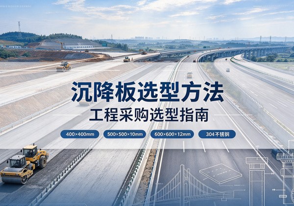 慈溪沉降板选择方法