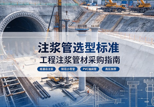 慈溪注浆管选型标准